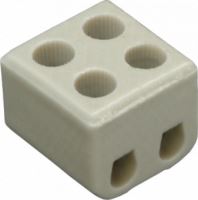 Svorkovnice svítidlová keramická 6111-06 2x4mm SEZ